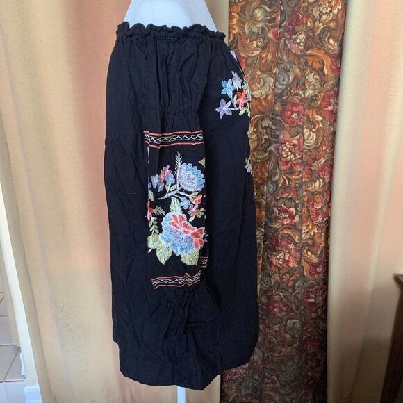 Free People 'Fleur Du Jour' Off-Shoulder Mini Shift Dress - size XS - Picture 6 of 12